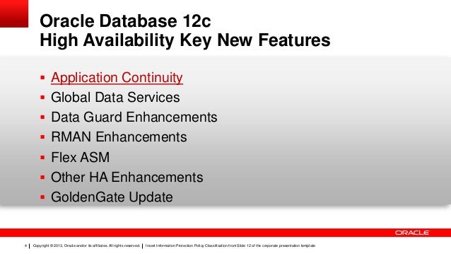 Oracle 12c New Features Pdf